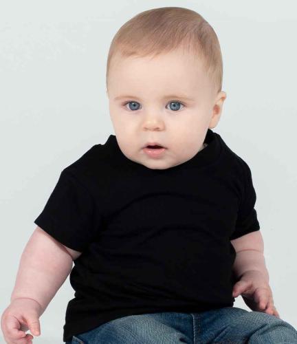 Larkwood Baby/Toddler Organic T-Shirt - BLK - 24-36